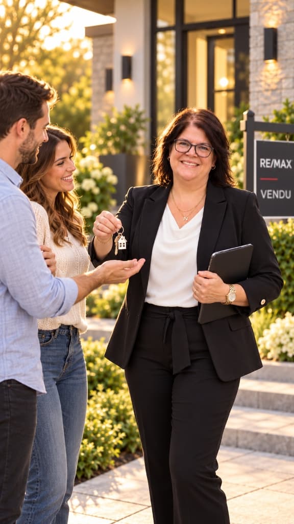Nadia Taillefer — Courtier immobilier résidentiel RE/MAX Imagine